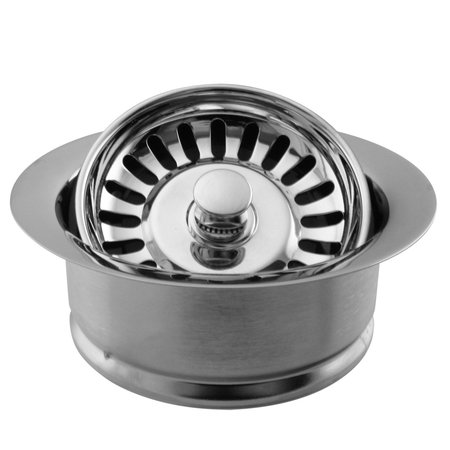 WESTBRASS InSinkErator Style Disposal Flange and Strainer in Polished Chrome D2089SEV-26